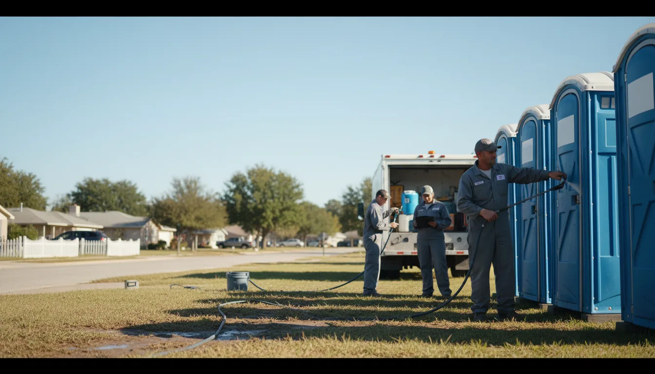 Long-Term Portable Toilet Rental in Dillard, GA near me